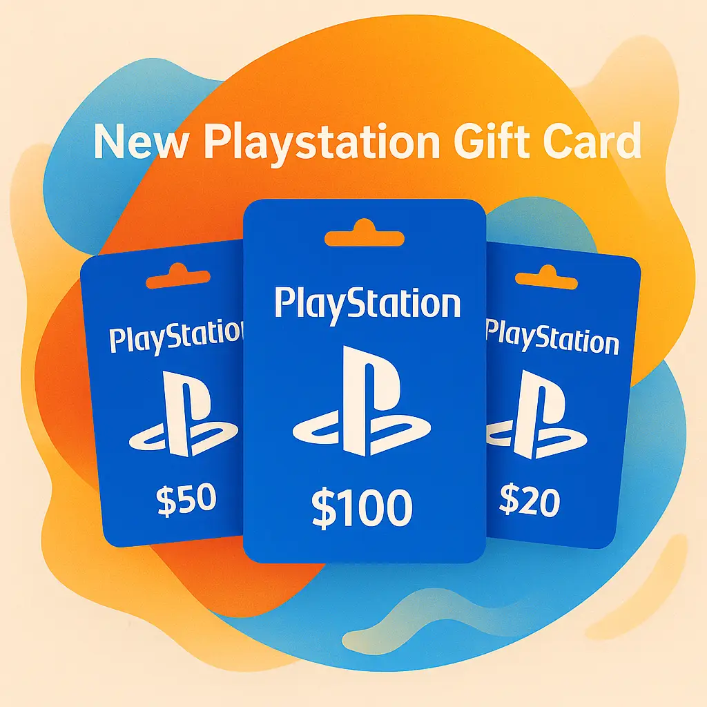 New PlayStation Gift Card